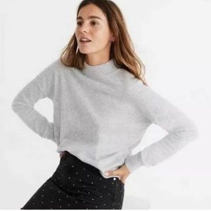 Madewell Cashmere Mockneck Sweater